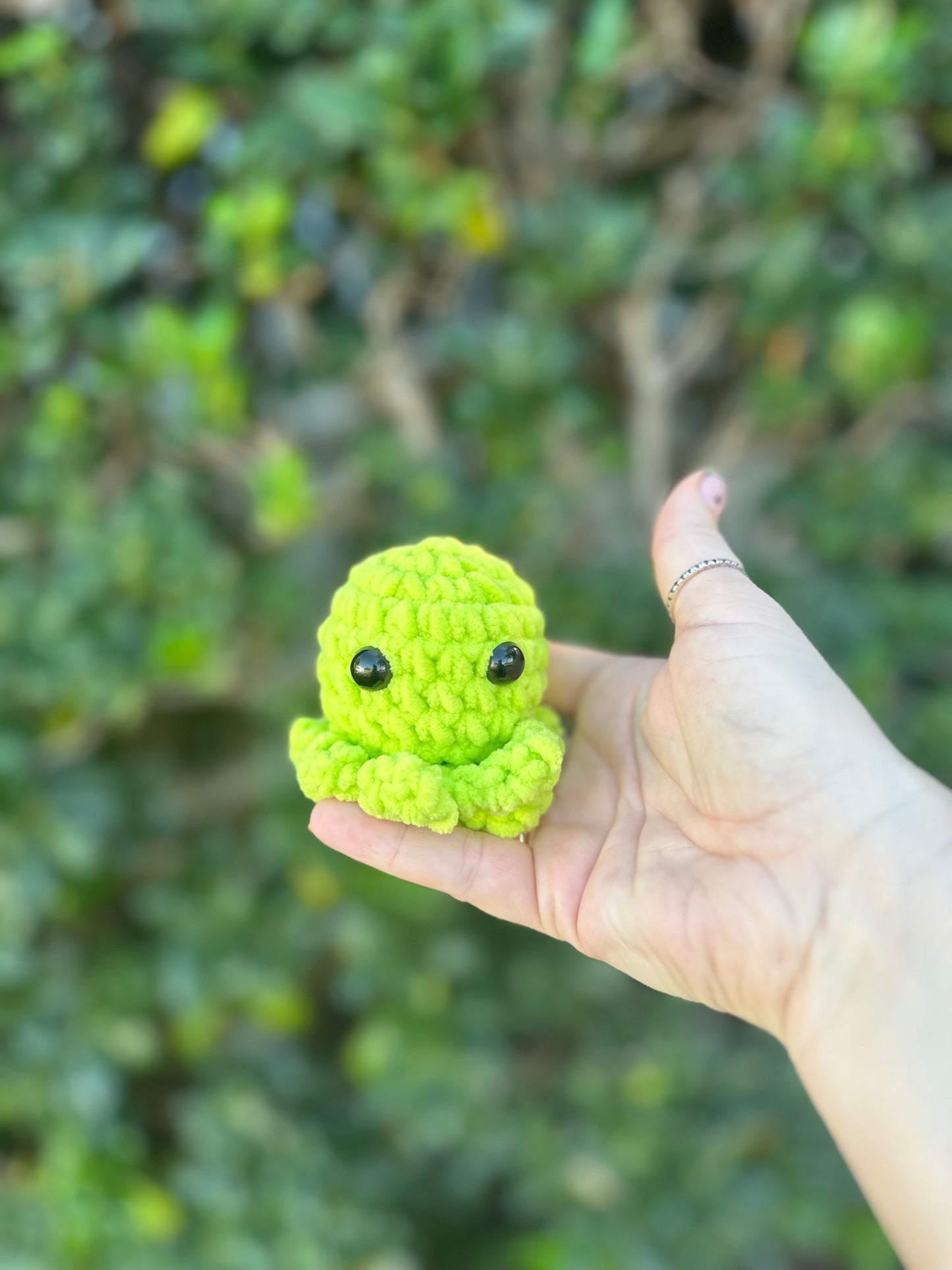 Mini octopus plush