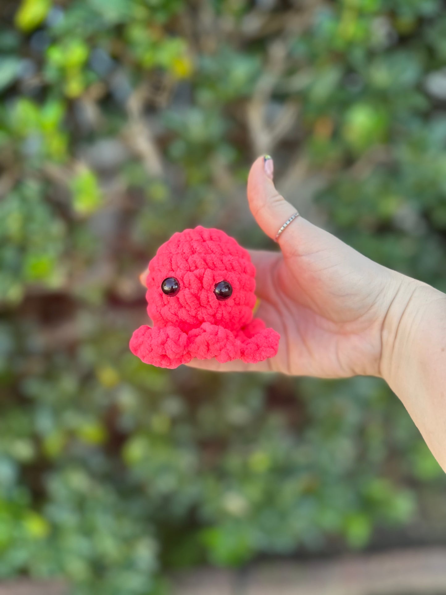 Mini octopus plush